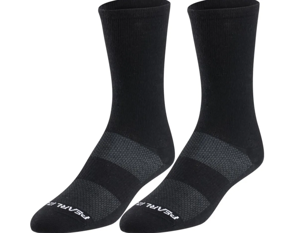 Pearl iZUMi Merino Air 7" Socks (Black) (M)