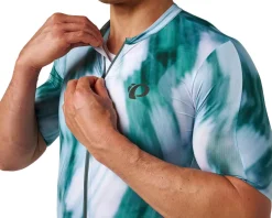 Pearl iZUMi Pro Short Sleeve Jersey (Balsam Green Photoblur) (L)