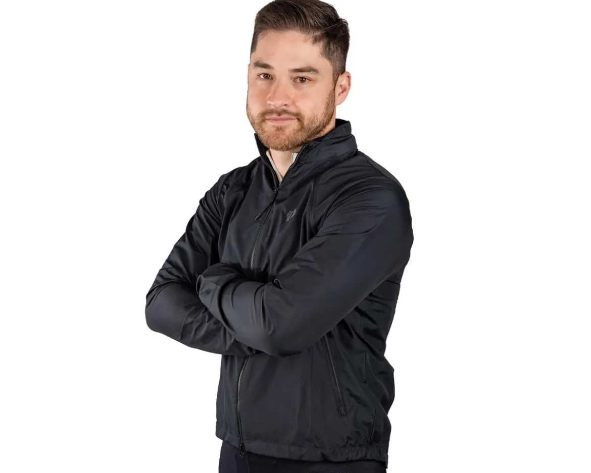 Pearl iZUMi Quest Barrier Convertible Jacket (Black) (S)