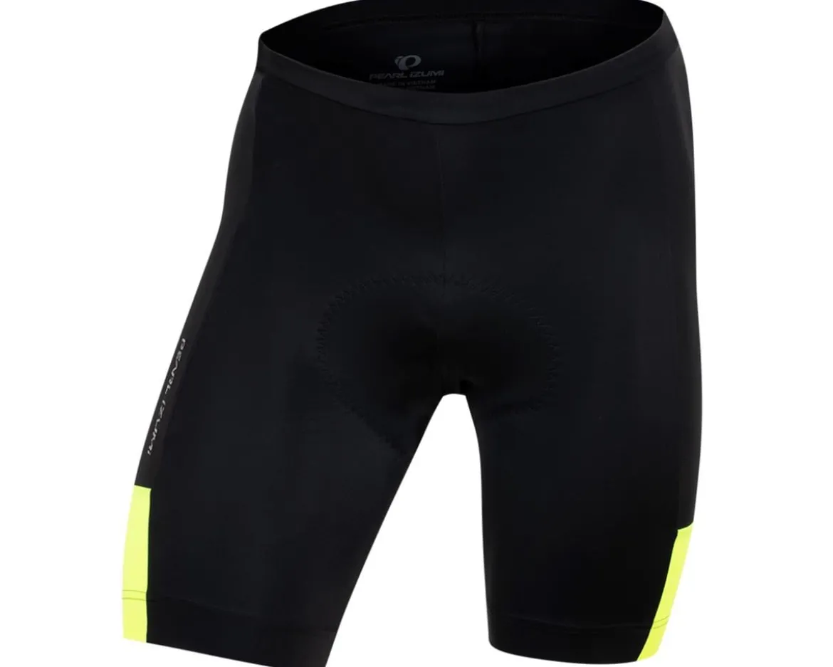 Pearl iZUMi Quest Shorts (Black/Screaming Yellow) (S)