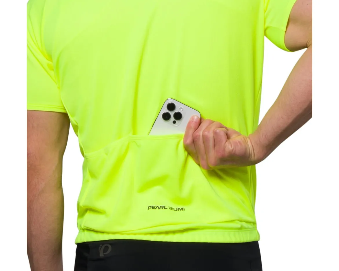 Pearl iZUMi Quest Short Sleeve Jersey (Screaming Yellow) (S)