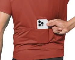 Pearl iZUMi Quest Short Sleeve Jersey (Ketchup) (M)