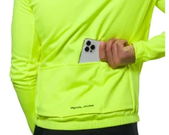 Pearl iZUMi Quest Thermal Long Sleeve Jersey (Screaming Yellow) (L)