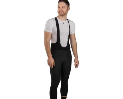 Pearl iZUMi Thermal Cycling 3/4 Bib Tights (Black) (L) (w/ Chamois)
