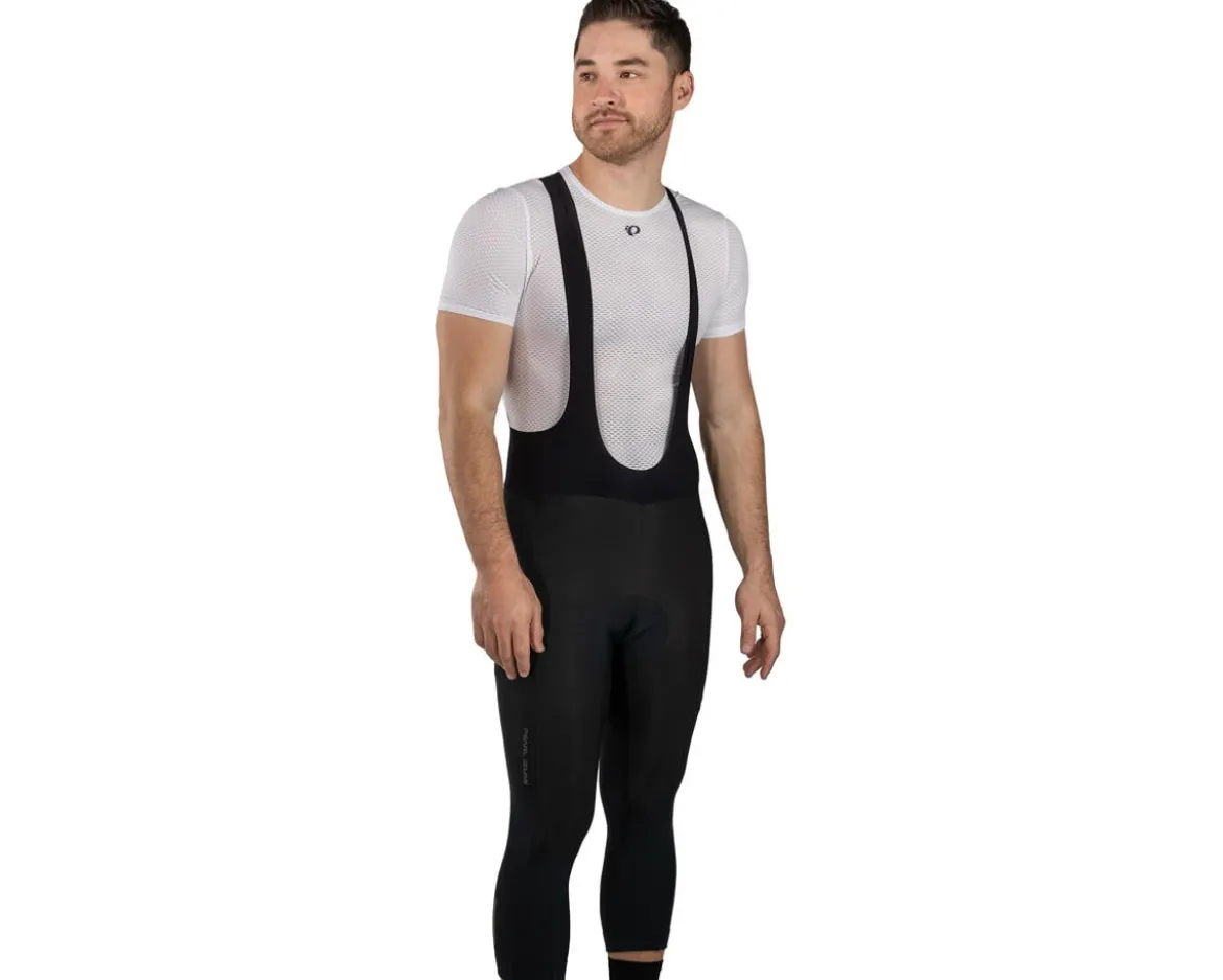Pearl iZUMi Thermal Cycling 3/4 Bib Tights (Black) (L) (w/ Chamois)