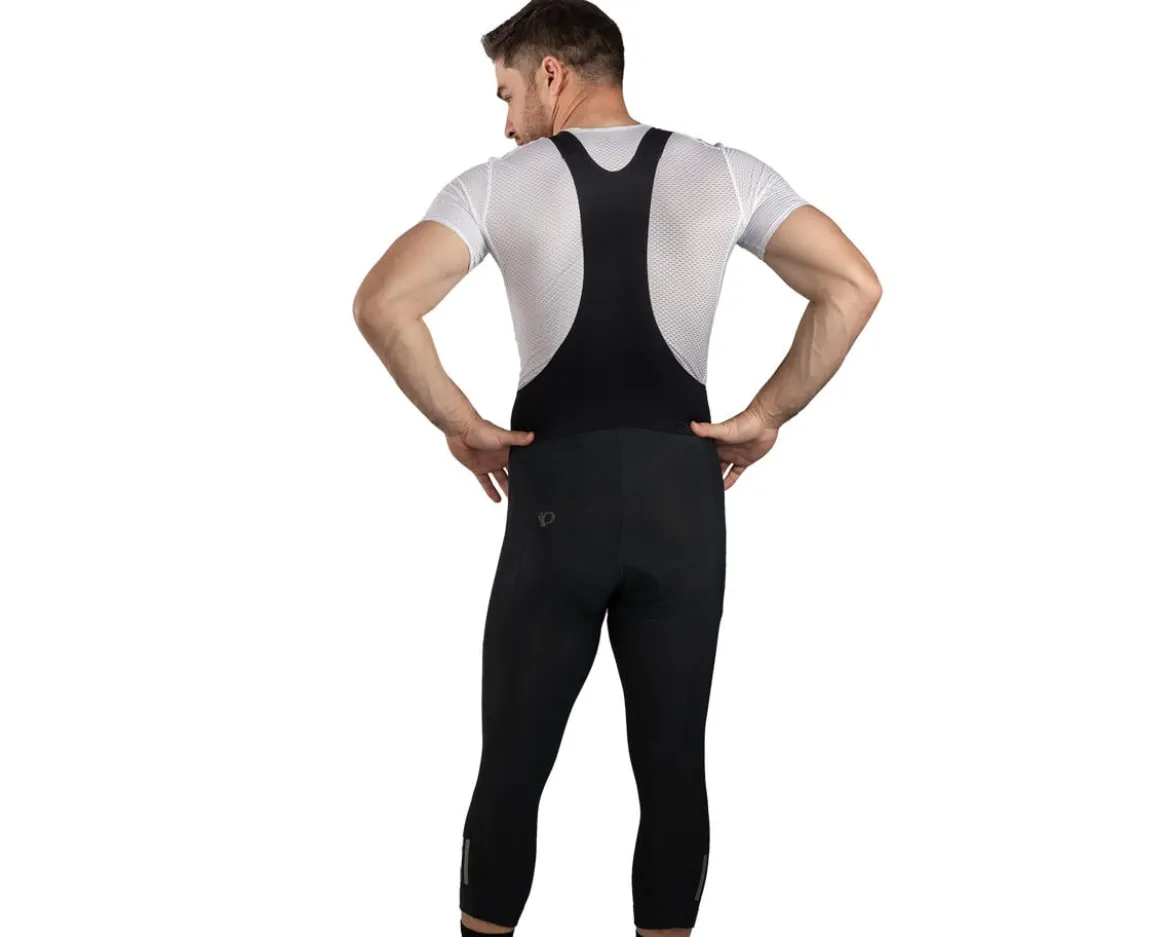 Pearl iZUMi Thermal Cycling 3/4 Bib Tights (Black) (L) (w/ Chamois)