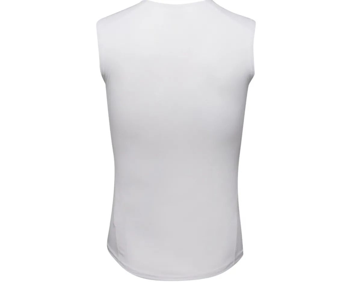 Pearl iZUMi Transfer Mesh Sleeveless Base Layer (White) (L)