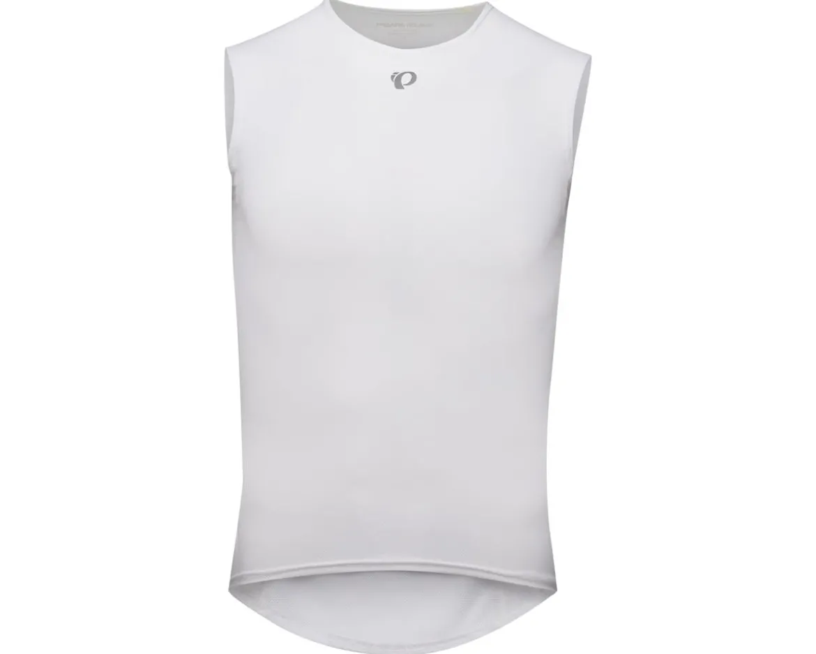 Pearl iZUMi Transfer Mesh Sleeveless Base Layer (White) (L)
