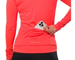 Pearl iZUMi Women's Attack Thermal Long Sleeve Jersey (Firey Coral) (S)