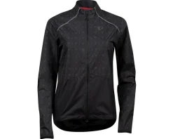 Pearl iZUMi Women's Bioviz Barrier Jacket (Black/Reflective Deco) (S)