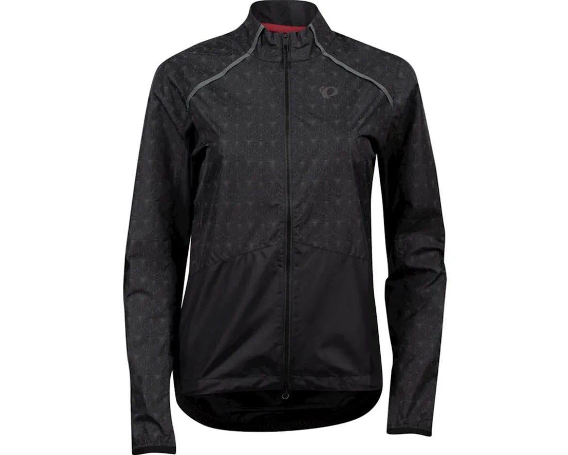 Pearl iZUMi Women's Bioviz Barrier Jacket (Black/Reflective Deco) (S)