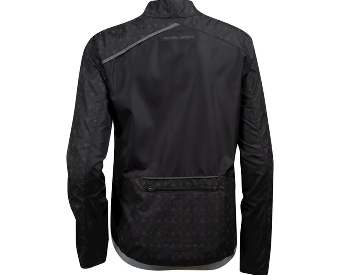 Pearl iZUMi Women's Bioviz Barrier Jacket (Black/Reflective Deco) (S)