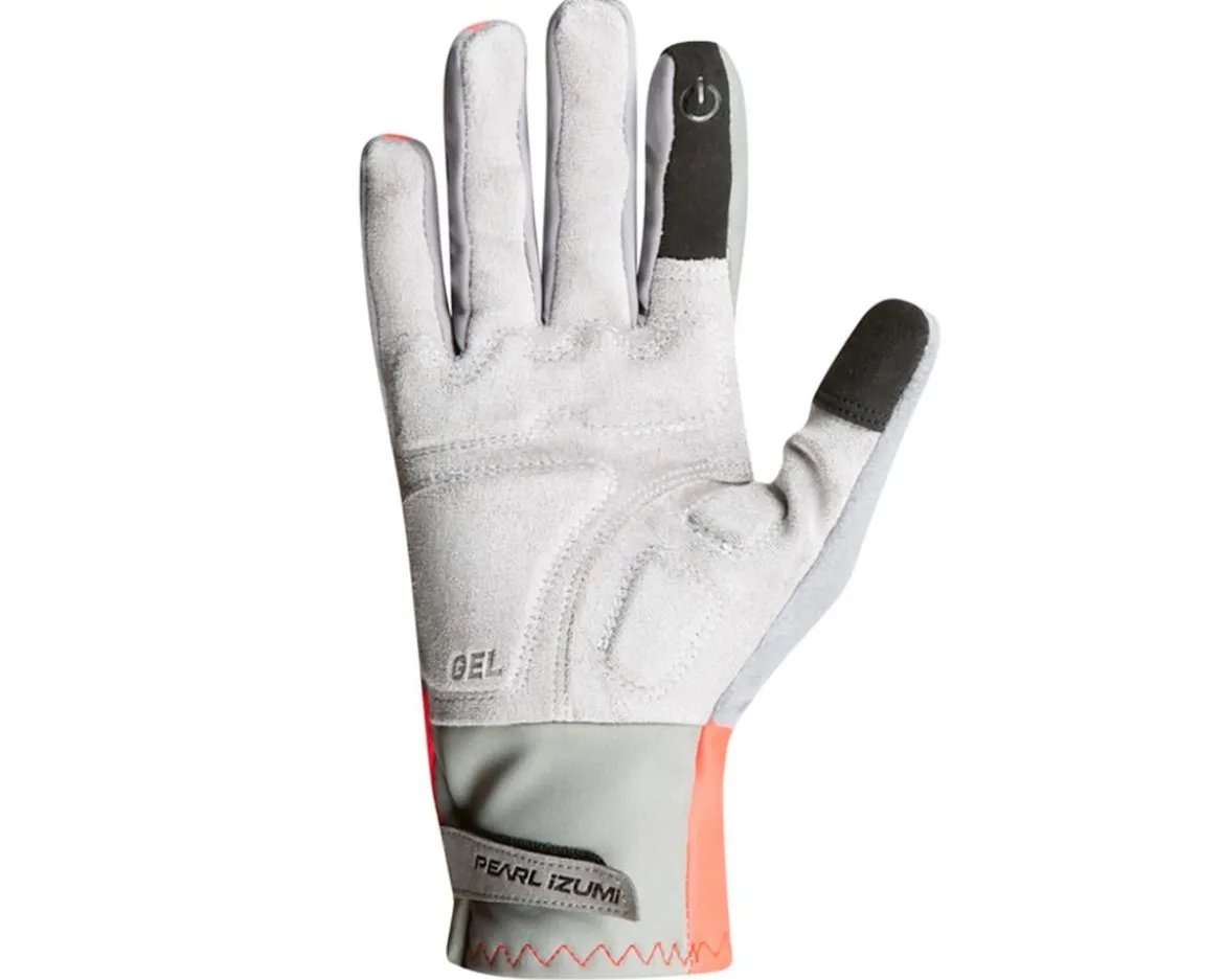 Pearl iZUMi Women's Cyclone Long Finger Gloves (Screaming Red) (XL)