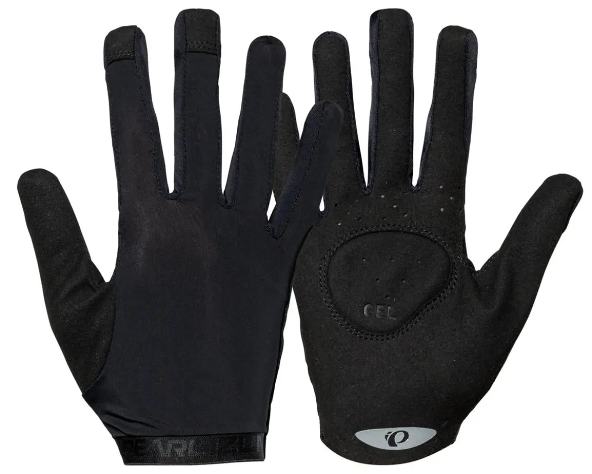 Pearl iZUMi Women's Expedition Gel Full Finger Gloves (Black/Black) (L)