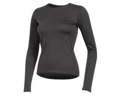 Pearl iZUMi Women's Merino Thermal Long Sleeve Base Layer (Phantom) (L)