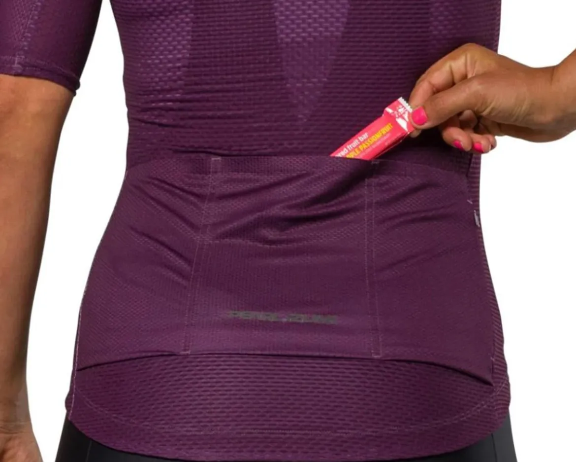 Pearl iZUMi Women's PRO Mesh Short Sleeve Jersey (Dark Violet) (XS)