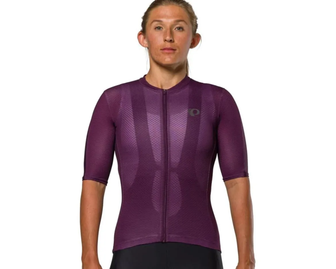 Pearl iZUMi Women's PRO Mesh Short Sleeve Jersey (Dark Violet) (XS)