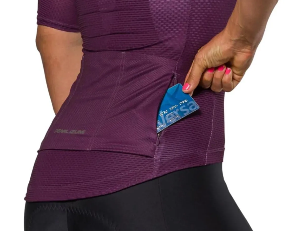 Pearl iZUMi Women's PRO Mesh Short Sleeve Jersey (Dark Violet) (XS)