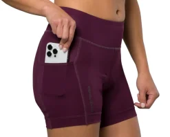 Pearl iZUMi Women's Sugar 5" Cycling Short (Dark Violet) (L)