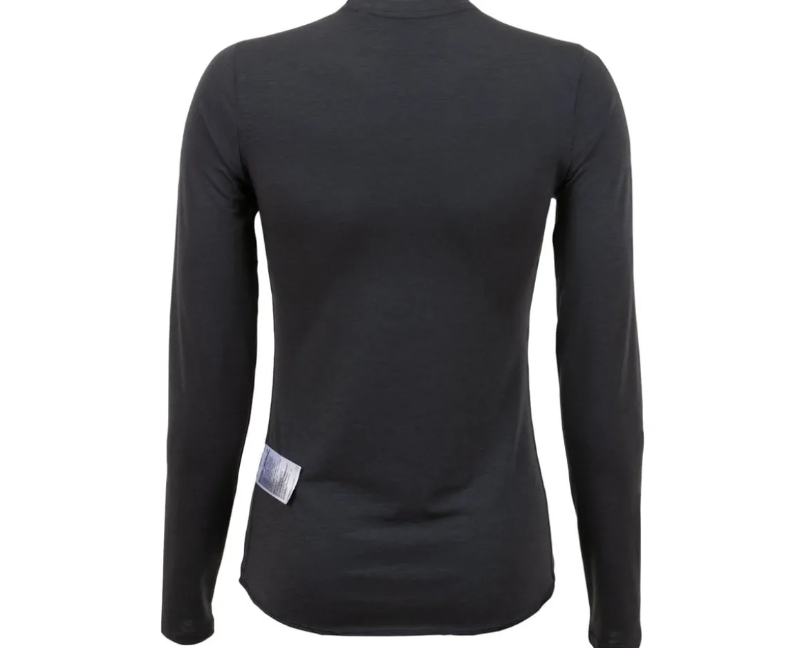 Pearl iZUMi Women's Transfer Wool Long Sleeve Base Layer (Phantom) (L)