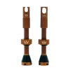 Peaty's Alloy Presta Valve Stems (Bourbon) (42mm) (Pair)