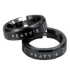 Peaty's Monarch Grip Lockrings (Black) (Pair)