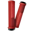 Peaty's Race Control Knurl Thin Lock-On Grips (Red) (Pair)