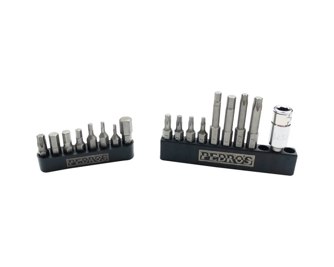 Pedro's 1/4" Hex and Torx Bit Set II