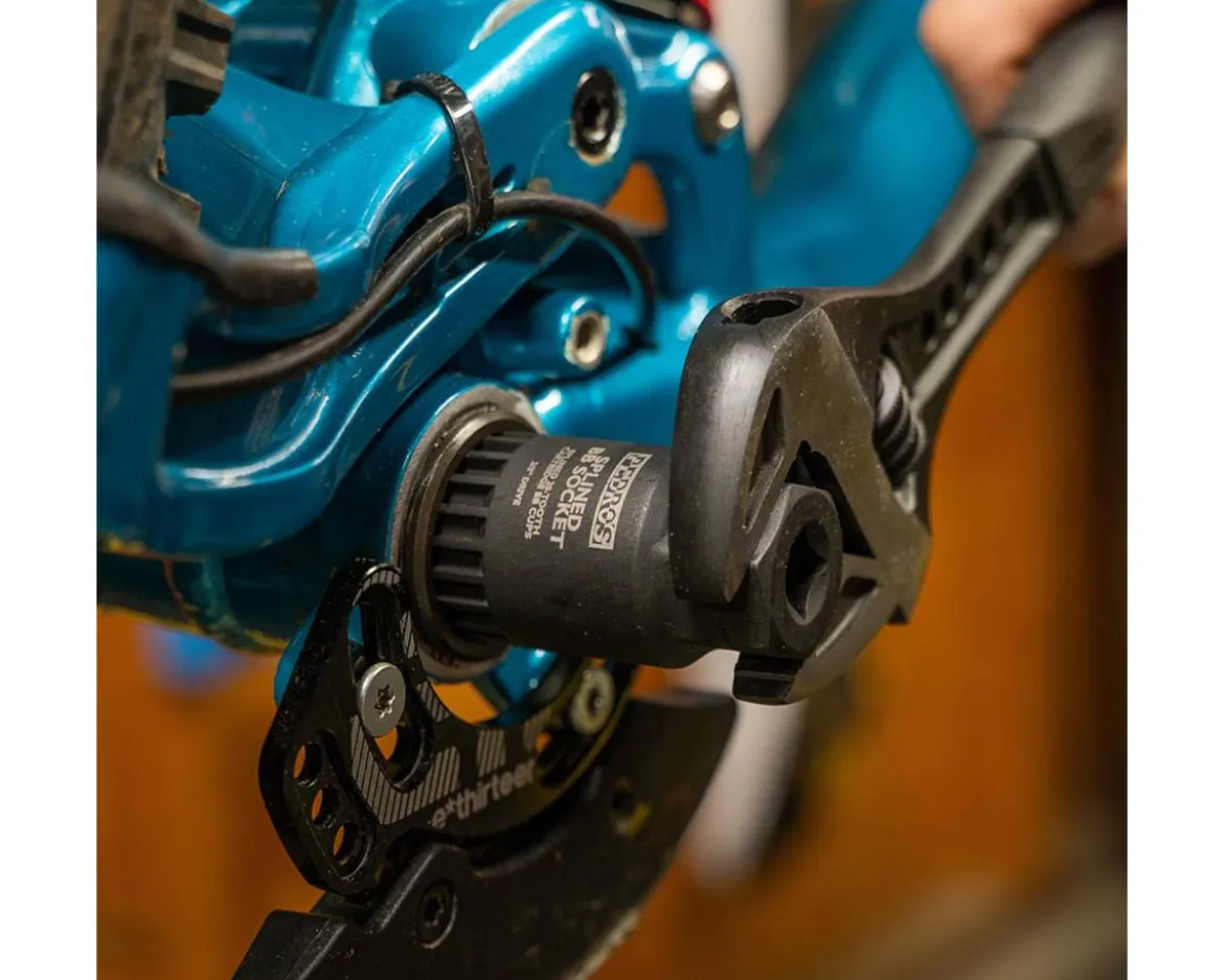 Pedro's Bottom Bracket Socket Tool (Fits Shimano/Isis) (20-Tooth Splined) (3/8" Drive)