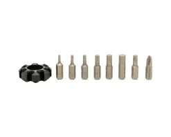 Pedro's Multi-Torque Bit Set (Black) (8 Bits)