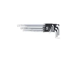 Pedro's 9-Piece Metric L Hex Wrench Set (w/ Holder)