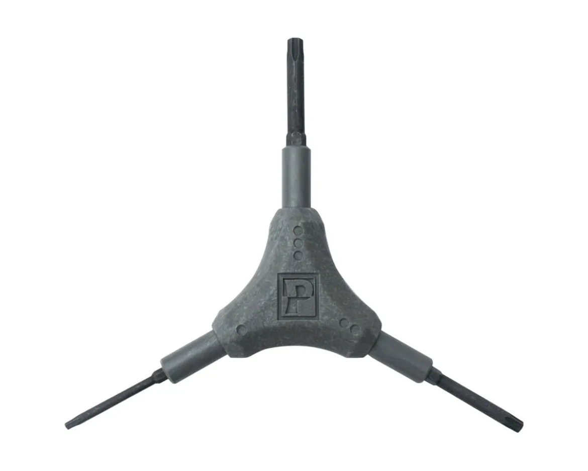 Pedro's Y-Style Torx Wrench (Grey) (T10, T25, T30)