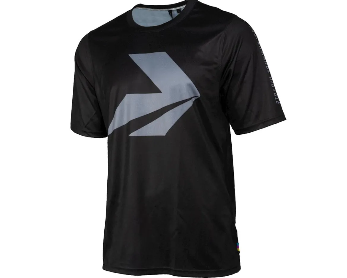 Performance Enduro Sport MTB Short Sleeve Jersey (Black) (M)