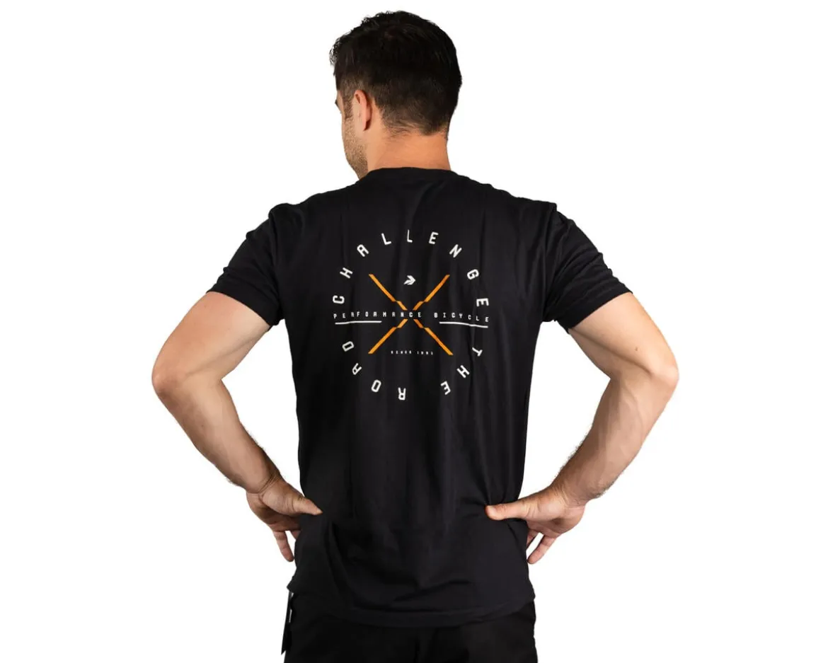Performance Men's Challenge The Road T-Shirt (Black) (S)