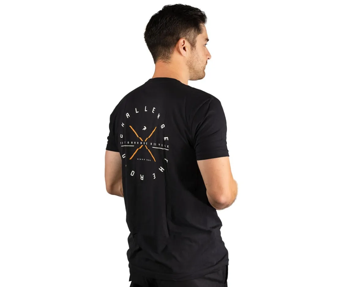 Performance Men's Challenge The Road T-Shirt (Black) (S)