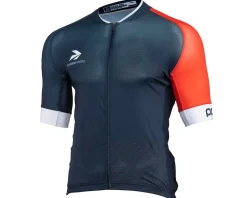 Performance Men's Nova Pro Cycling Jersey (Blue/Red) (Slim) (S)