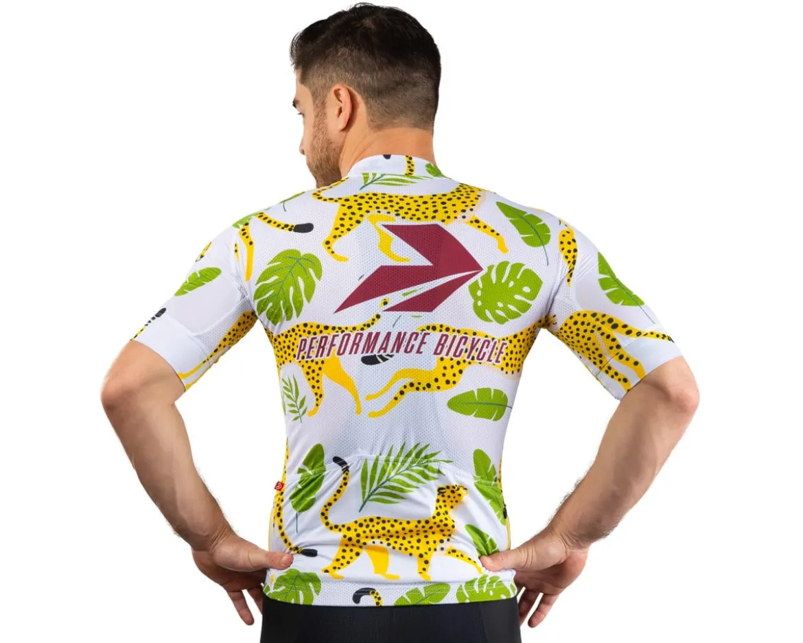 Performance Men's Nova Pro Cycling Jersey (Cheetah) (Standard) (S)