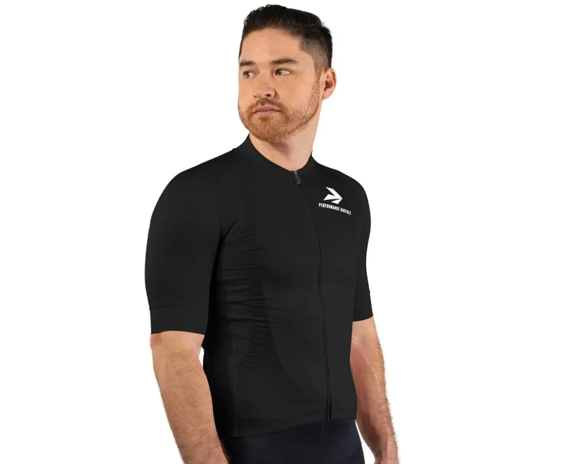 Performance Men's Nova Pro Cycling Jersey (Black) (Standard) (S)