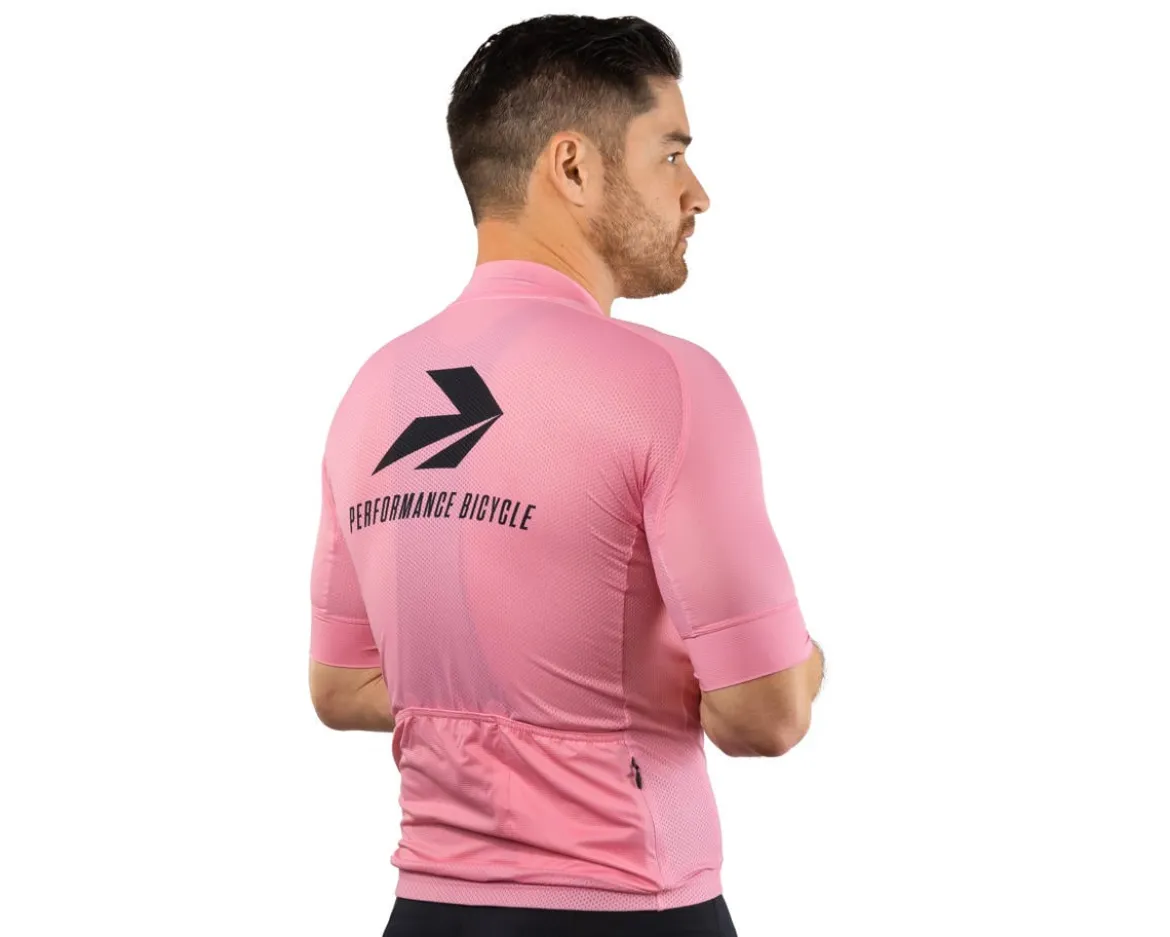 Performance Men's Nova Pro Cycling Jersey (Pink) (Standard) (S)