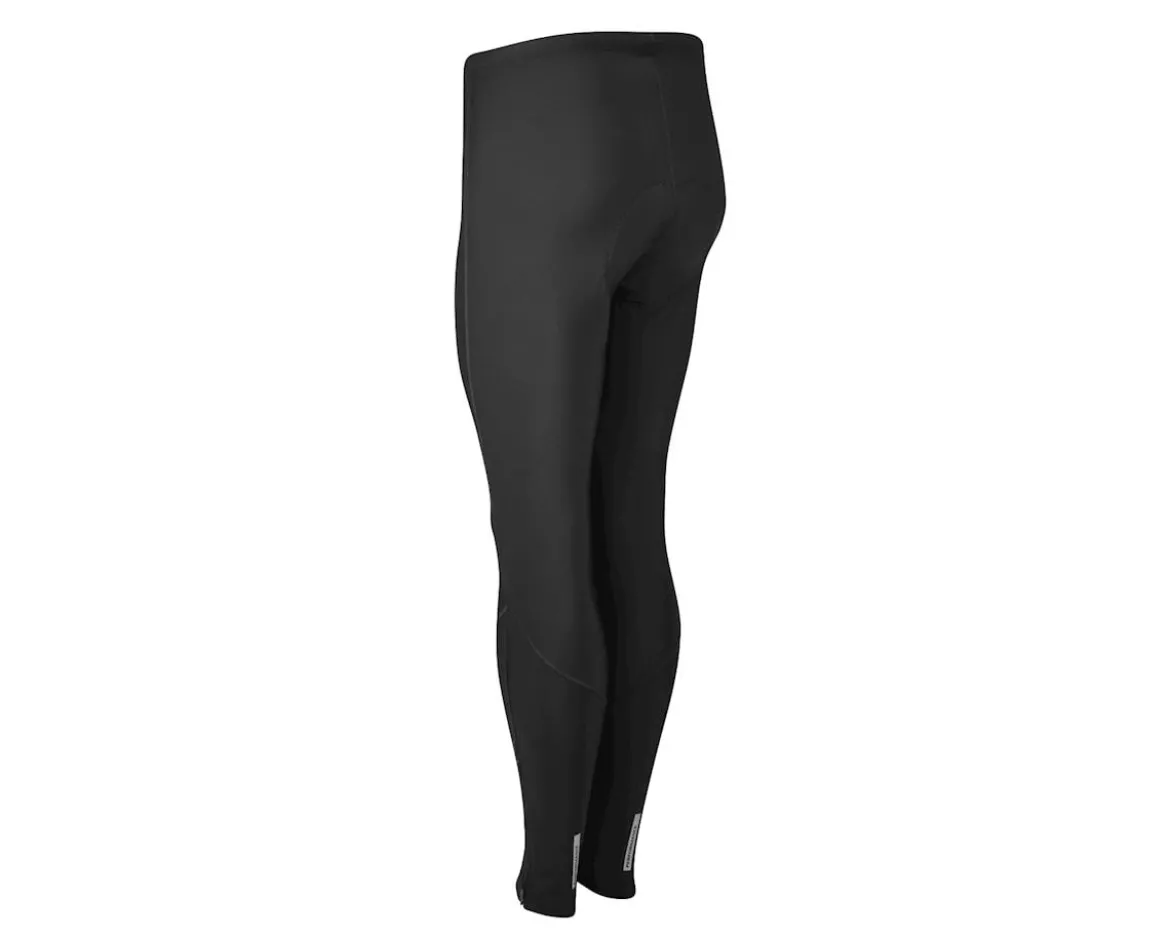 Performance Men's Thermal Flex Tights (Black) (S) (w/ Chamois)