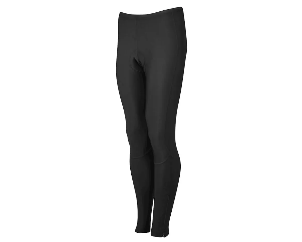 Performance Men's Thermal Flex Tights (Black) (S) (w/ Chamois)