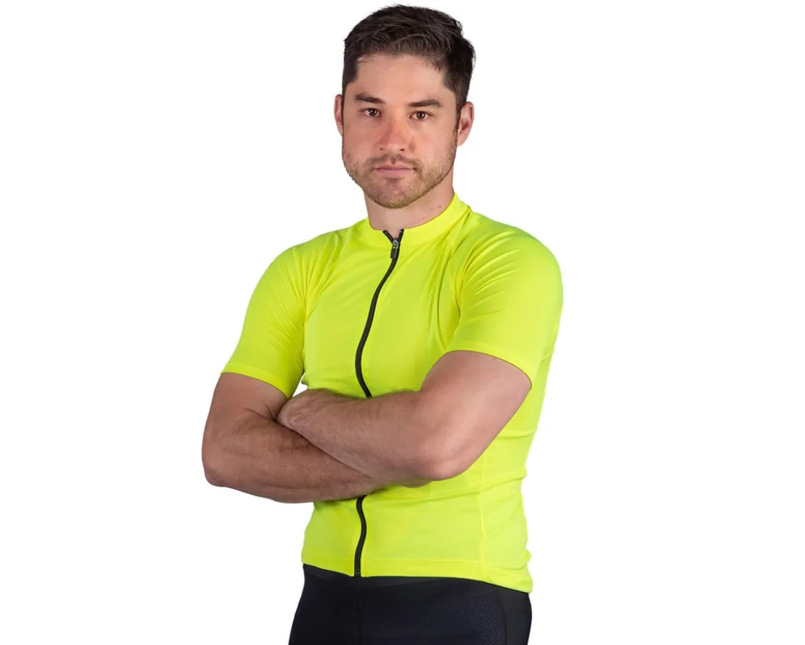 Performance Ultra Short Sleeve Jersey (Hi-Vis Yellow) (S)