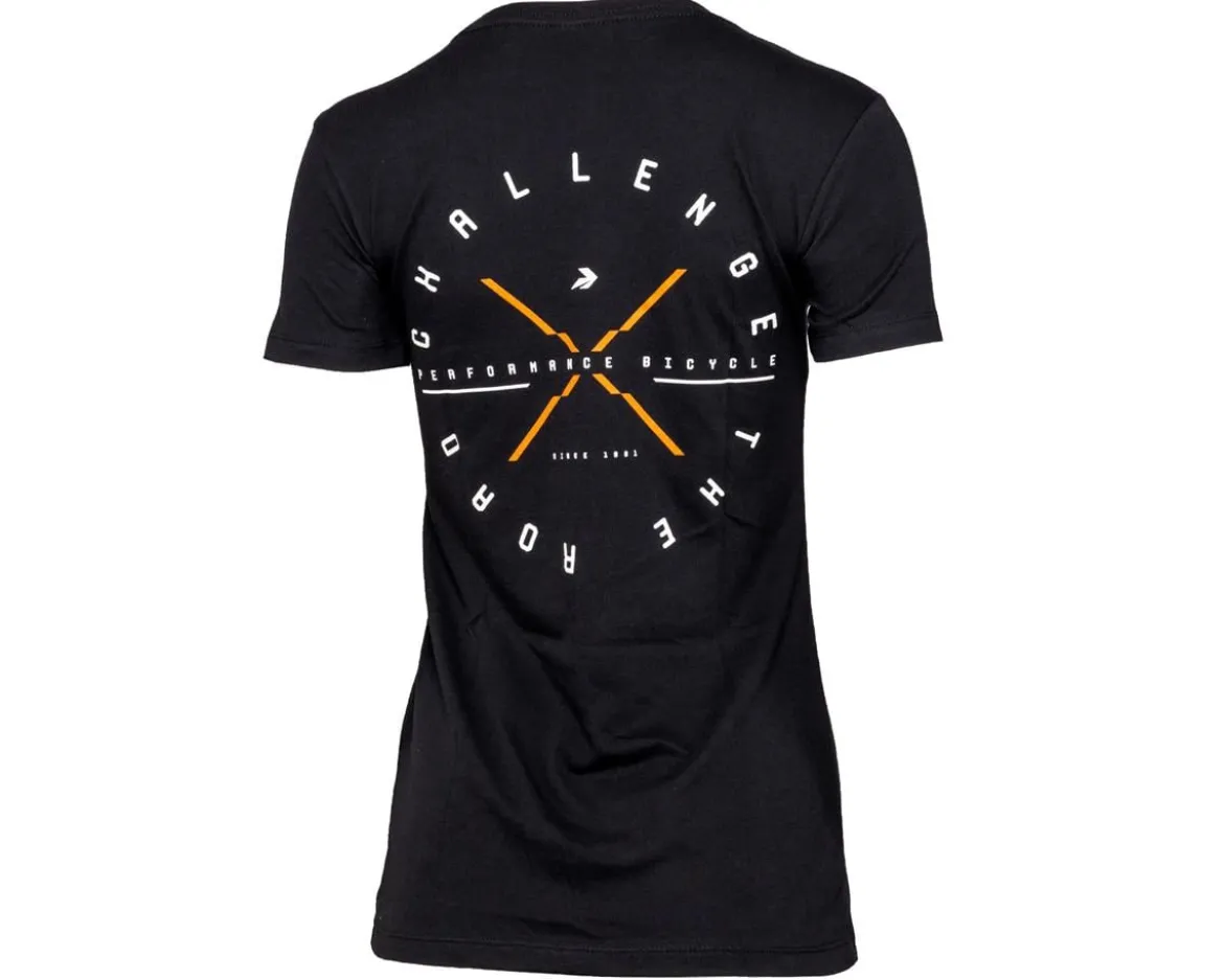 Performance Women's Challenge The Road T-Shirt (Black) (L)