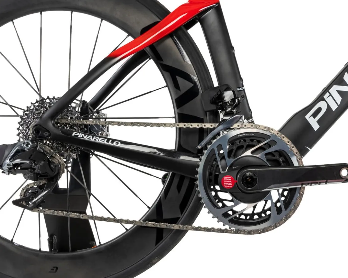 Pinarello Dogma F Disc Cadex/SRAM Red AXS Road Bike (Summit Red) (54cm)