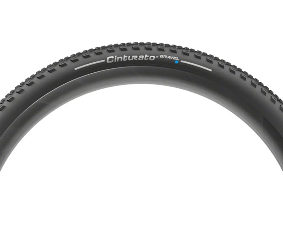 Pirelli Cinturato Gravel S Tubeless Tire (Black) (700c) (40mm) (SpeedGrip/TechWALL)