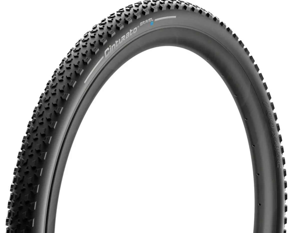 Pirelli Cinturato Gravel S Tubeless Tire (Black) (700c) (40mm) (SpeedGrip/TechWALL)