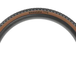 Pirelli Cinturato Gravel S Tubeless Tire (Tan Wall) (700c) (40mm) (SpeedGrip/TechWALL)