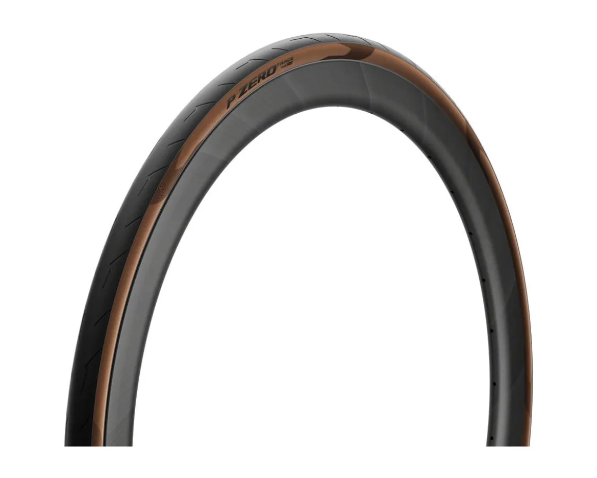 Pirelli P Zero Race TLR RS Road Tire (Classic Tan) (700c) (32mm) (Smart EVO/SpeedCORE)