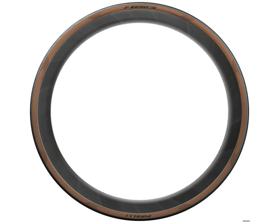 Pirelli P Zero Race TLR RS Road Tire (Classic Tan) (700c) (32mm) (Smart EVO/SpeedCORE)