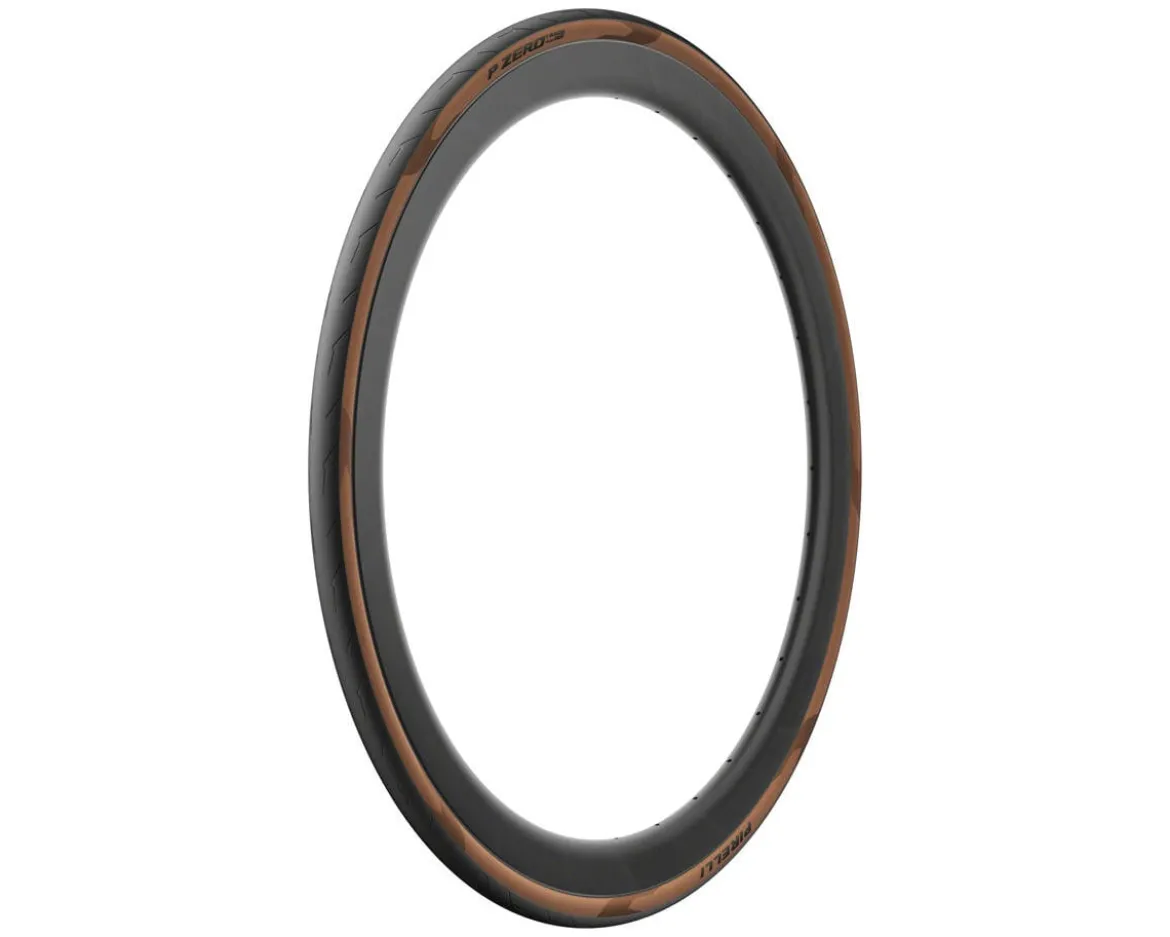Pirelli P Zero Race TLR RS Road Tire (Classic Tan) (700c) (32mm) (Smart EVO/SpeedCORE)